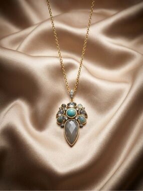 Alexis Bittar Gemstone Necklace